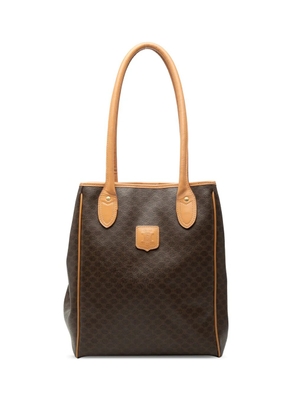 Celine Pre-Owned 2013 Macadam Coated Canvas tote bag - Brown