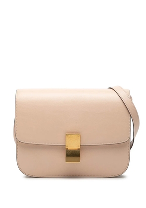 Celine Pre-Owned 2016 Medium Calfskin Classic Box crossbody bag - Pink