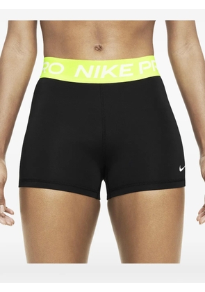 Nike Pro logo-detail shorts - Black