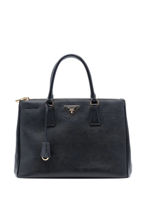 Prada Pre-Owned 2013-2026 Medium Saffiano Lux Galleria Double Zip Tote satchel - Black