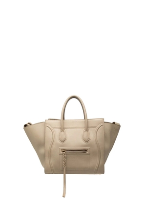 Celine Pre-Owned 2013 Medium Leather Luggage Phantom tote bag - Brown