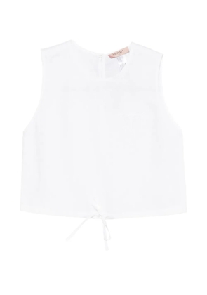 TWINSET tie-waist top - White