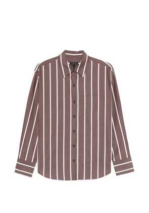 rag & bone striped pocket shirt - Brown