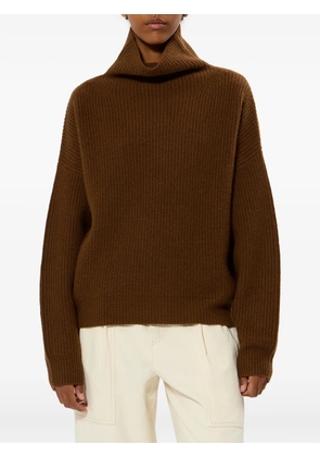 ISABEL MARANT Broole roll-neck sweater - Brown