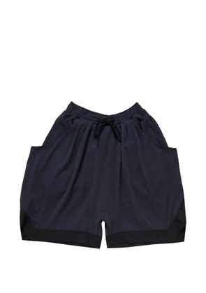 NAMESAKE Chand Drape basketball shorts - Blue