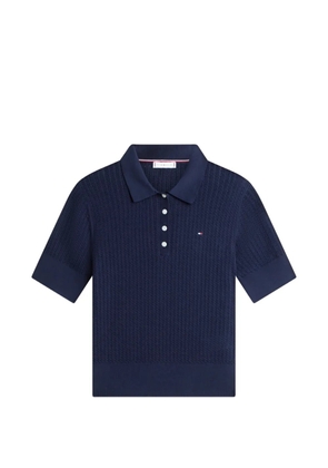 Tommy Hilfiger short-sleeve polo top - Blue