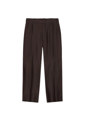 NN07 Kay pleat press folds trousers - Brown