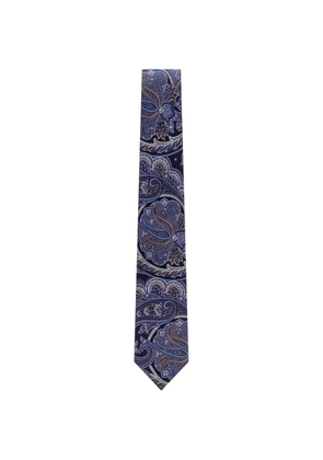 Gabriele Pasini paisley-patterned tie - Blue