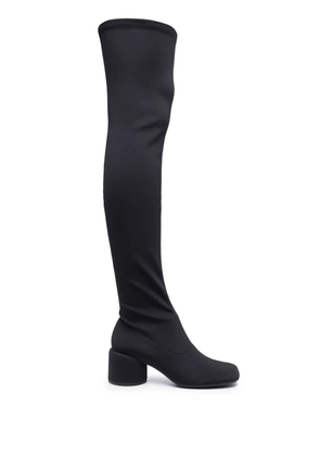 Camper Niki 70mm thigh-high slip-on boots - Black