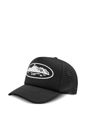 CORTEIZ Island puff-print trucker hat - Black