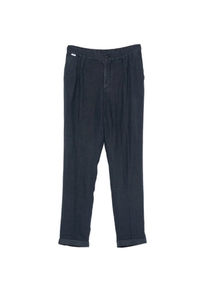 04651 / A TRIP IN A BAG linen trousers - Blue