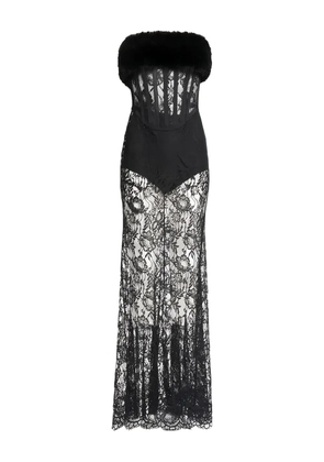 Elie Saab lace maxi dress - Black