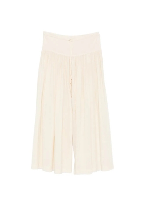 The Row Berenice drawstring trousers - Neutrals