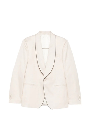 Lardini single-breasted blazer - Neutrals
