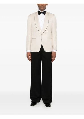 Lardini single-breasted blazer - Neutrals