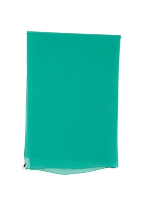 Max Mara green silk scarf