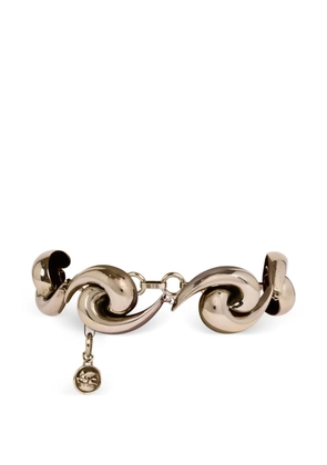 ETRO swirl choker necklace - Silver