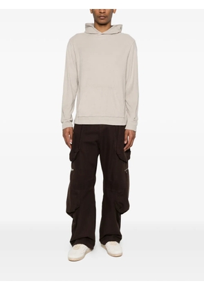 04651 / A TRIP IN A BAG crew-neck hoodie - Neutrals