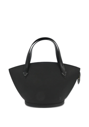 Louis Vuitton Pre-Owned 2001 top-handle leather tote bag - Black