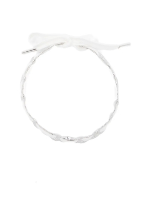 YVMIN self-tie necklace - Silver