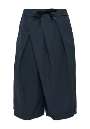 NAMESAKE Reid pleated shorts - Blue