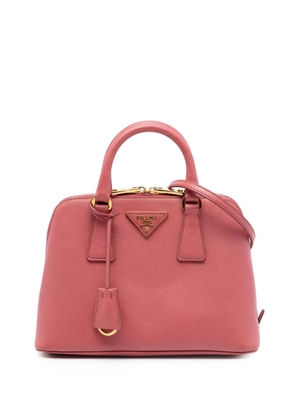 Prada Pre-Owned 2010-2026 Small Saffiano Lux Promenade satchel - Pink