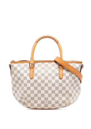 Louis Vuitton Pre-Owned 2014 Damier Azur Riviera PM satchel - White