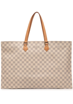 Louis Vuitton Pre-Owned 2019 Damier Azur All In MM tote bag - Brown