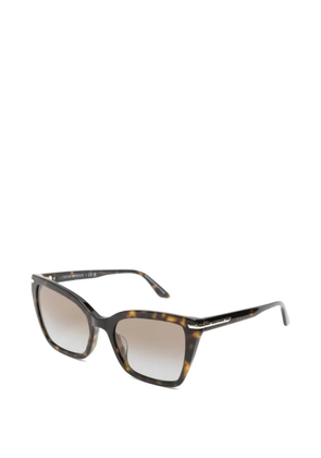 Emporio Armani cat-eye sunglasses - Brown