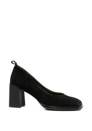 LINDA BAUMANN square-toe heeled pumps - Black