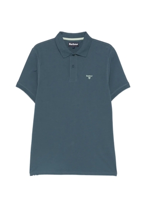 Barbour logo-embroidered polo shirt - Blue