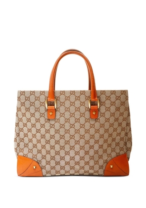 Gucci Pre-Owned 2000s GG-canvas tote bag - Neutrals