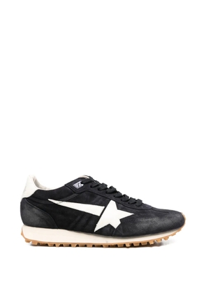 Golden Goose suede star leather sneakers - Black