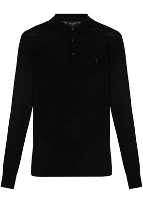 AllSaints Mode polo shirt - Black
