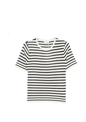 Soft Goat striped T-shirt - Neutrals