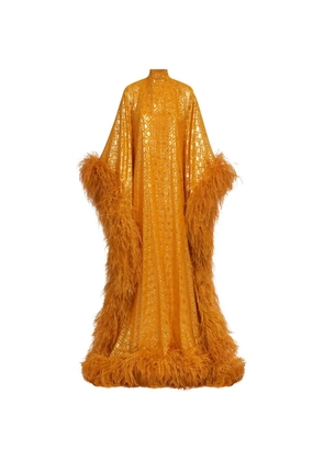 Taller Marmo Casta Diva Opulence dress - Gold