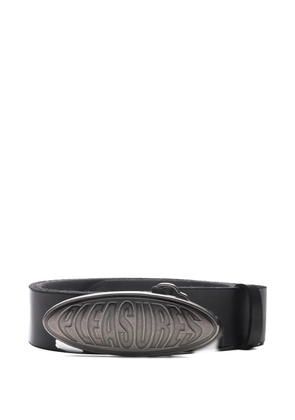 Pleasures Bubble logo belt - Black
