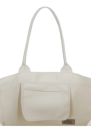 Fortela Rookbag cotton tote bag - White