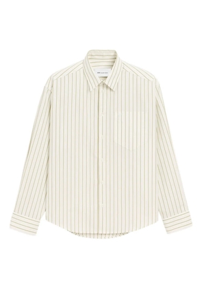 AMI Paris Ami De Coeur embroidered-logo shirt - White