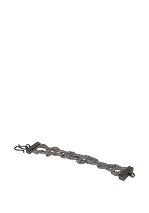 Fabiana Filippi chain-link knot bracelet - Grey