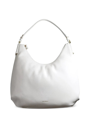 Coccinelle Rebekka zipped shoulder bag - White