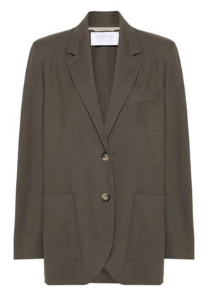 Harris Wharf London single-breasted blazer - Brown