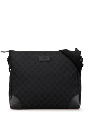 Gucci Pre-Owned 2000-2015 GG Canvas crossbody bag - Black