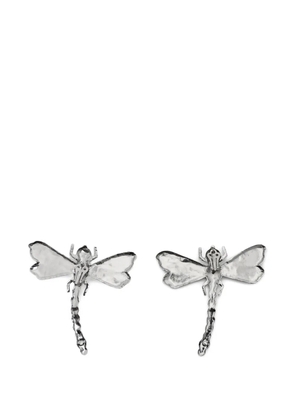 Blumarine dragonfly earrings - Silver