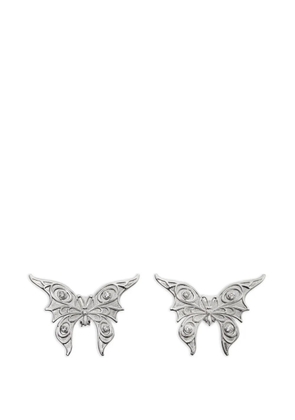 Blumarine butterfly earrings - Silver