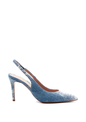 Festa Milano denim slingback pumps - Blue