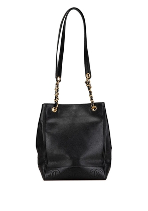 CHANEL Pre-Owned 1996-1997 Triple CC Caviar tote bag - Black