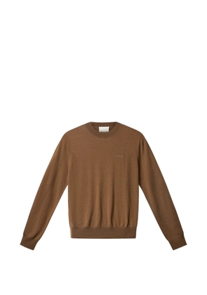 MARANT Basile embroidered sweater - Brown