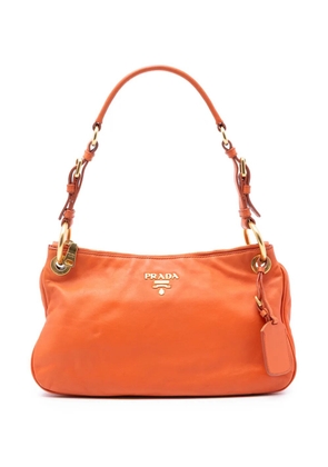 Prada Pre-Owned 2021-2026 Vitello Phenix shoulder bag - Orange