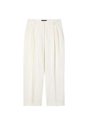 Luisa Cerano pleated trousers - White